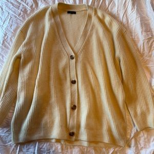 Quince Cashmere Boyfriend Cardigan